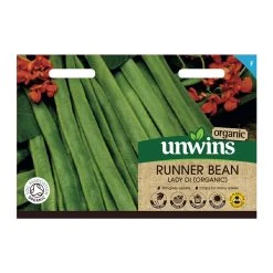 Unwins Runner Bean Lady Di Organic