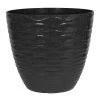 Plant Avenue Windermere Glazed Planter Charcoal