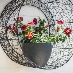 Plant Avenue Pot Terrazzo Egg Grey -Kent &amp Stowe butik b9123652 leftoffront 1200Wx1200H